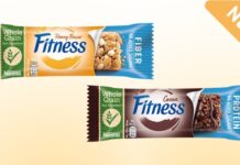 Nestlé Fitness presenta le nuove barrette ai cereali senza zuccheri aggiunti