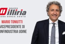 Mario Toniutti pres. Gruppo Illiria eletto vicepresidente di Confindustria Udine