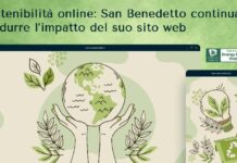 San Benedetto continua a ridurre l’impatto ambientale del proprio sito web