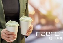 Faerch presenta l’innovativo coperchio per bevande calde in rPET