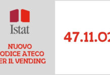 L’EVA suggerisce come nuovo codice ATECO per il Vending: 47.11.02