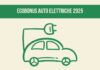 Al via l’Ecobonus Auto Elettriche 2025 per privati e microimprese
