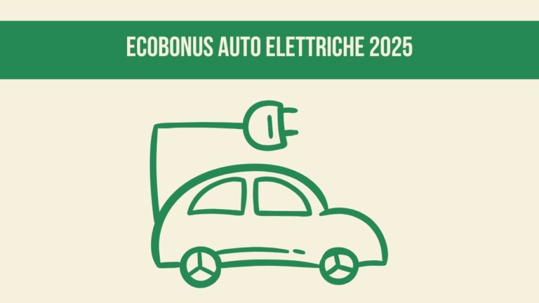 Al via l’Ecobonus Auto Elettriche 2025 per privati e microimprese