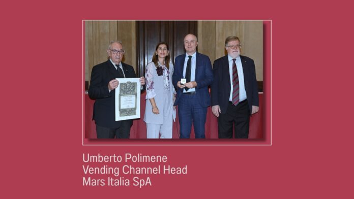 UMBERTO POLIMENE MARS MAESTRO DEL LAVORO 1200 VENDING NEWS