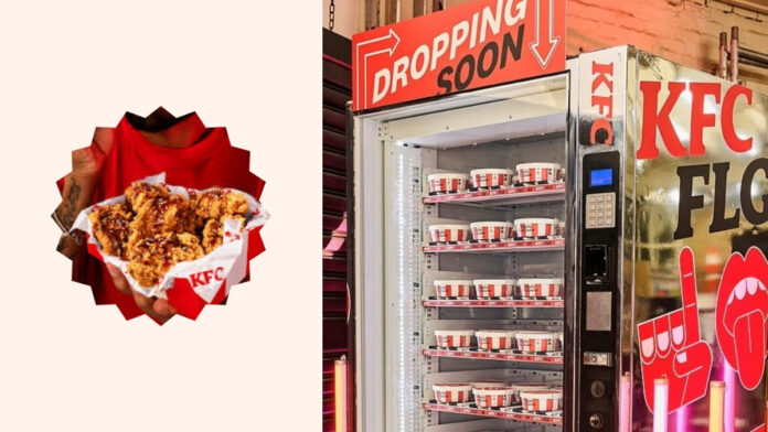 KFC VENDING MACHINE 1200 VENDING NEWS