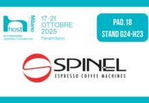 Spinel a Host 2025: la “Sartorialità Meccanica” che reinventa il caffè professionale