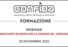 Formazione CONFIDA: webinar “WhatsApp Business per le aziende del vending”
