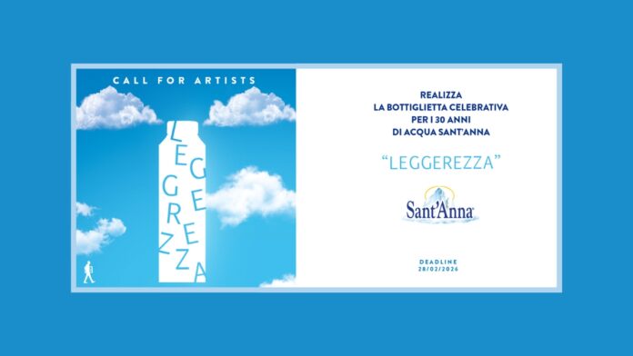 ACQUA SANT'ANNA CALL FOR ARTISTS 1200 VENDING NEWS