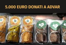 Giusto Break: 5.000 € ad ADVAR grazie alle merendine solidali nei distributori automatici