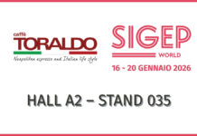 Caffè Toraldo a Sigep World: focus su monoporzionato e gli appuntamenti allo stand
