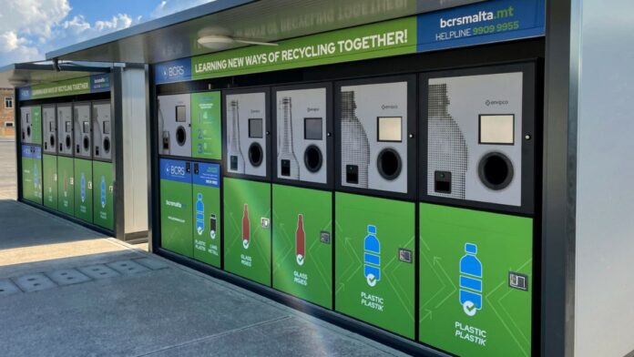 BCRS MALTA Comingle Compactors 1200 VENDING NEWS