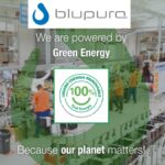Blupura sceglie energia verde certificata e rafforza il proprio impegno ambientale