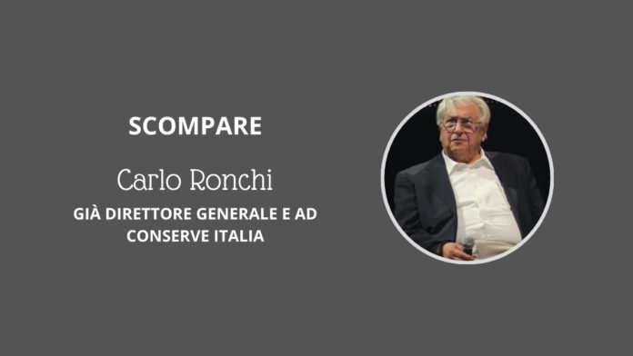 CARLO RONCHI CONSERVE ITALIA scompare 1200 vending news