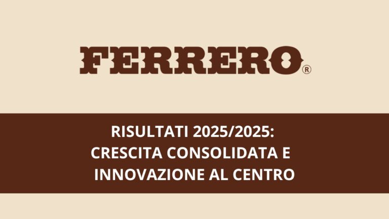 Gruppo Ferrero: ricavi a +4,6% e innovazione al centro della crescita