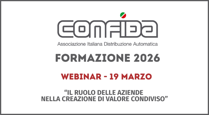 CONFIDA FORMAZIONE WEBINAR 1200 VENDING NEWS