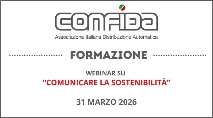 CONFIDA FORMAZIONE sostenibilita 1200 vending news
