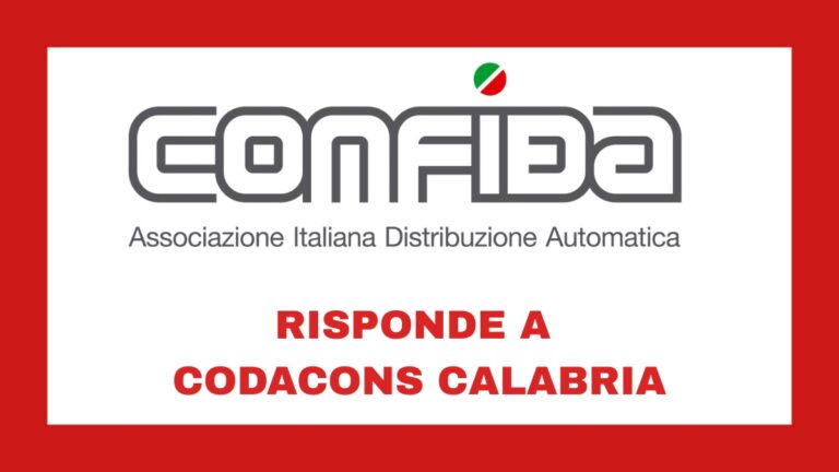 Confida rigetta le accuse gratuite espresse  da Codacons Calabria