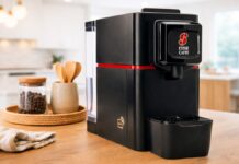 Sofia di Essse Caffè: macchina a cialde in carta compostabili con quattro miscele dedicate