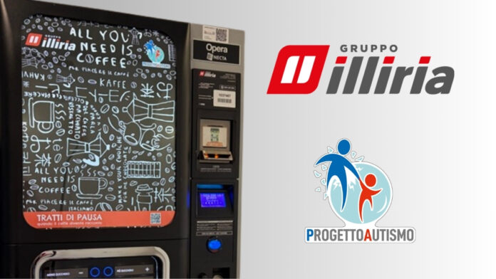 GRUPPO ILLIRIA PROGETTO AUTISMO 1200 VENDING NEWS