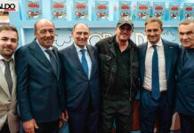Gigi D’Alessio allo stand Caffè Toraldo a Tuttofood 2026