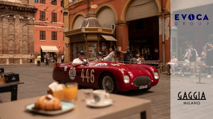 EVOCA GAGGIA MILANO 1000 MIGLIA 1200 VENDING NEWS