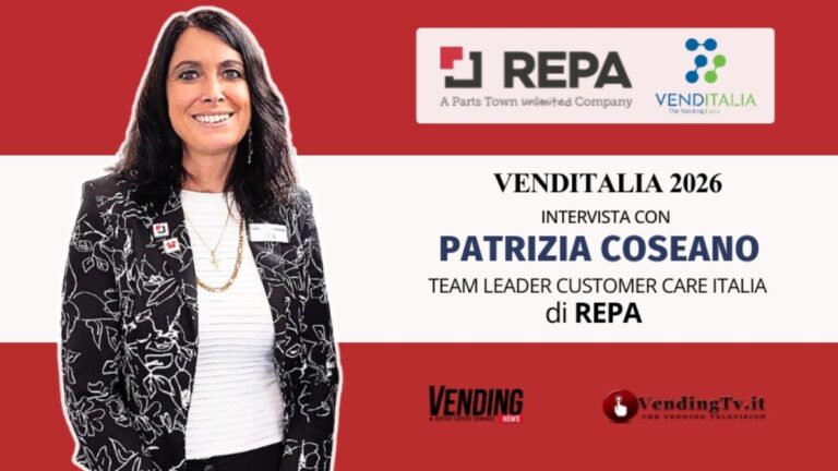 Venditalia 2026: VendingTV intervista Patrizia Coseano allo stand REPA