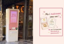 Vending oltre il food: la Wedding Machine di Roma vende esperienze