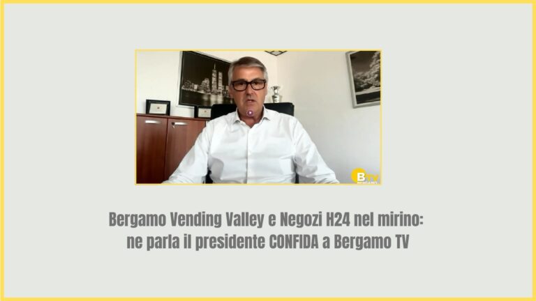 Negozi H24 nel mirino. Trapletti a Bergamo TV: “I gestori H24 non sono il problema”
