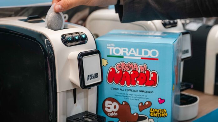 CAFFE TORALDO CREMA DI NAPOLI 1200 VENDING NEWS