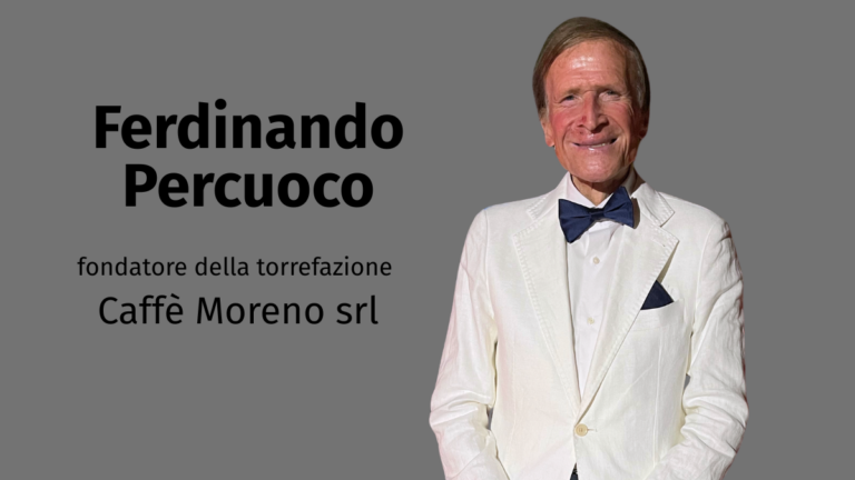 È scomparso Ferdinando Percuoco, fondatore di Caffè Moreno srl