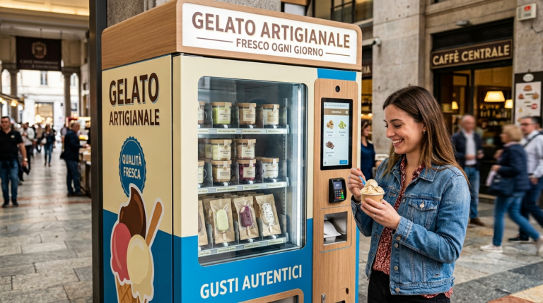 Gelato artigianale nel vending: un trend che investe anche il canale automatico