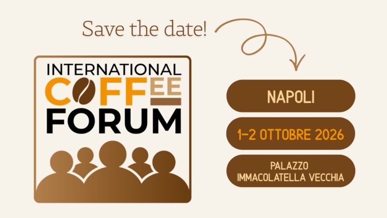 L’International Coffee Forum torna a Napoli nella Giornata Mondiale del Caffè