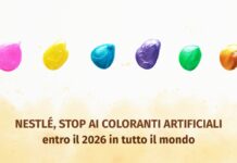 Nestlé eliminerà tutti i coloranti artificiali dai suoi prodotti entro fine 2026