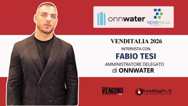 Venditalia 2026: VendingTV intervista Fabio Tesi, AD di Onnwater