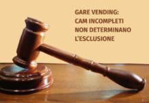Gare vending: il TAR chiarisce quando i CAM possono determinare l’esclusione