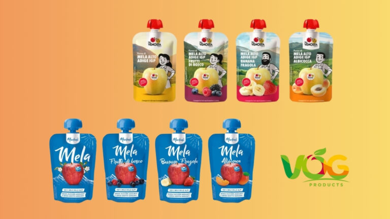 Puree di mela in pouch: arrivano Marlene e Val Venosta